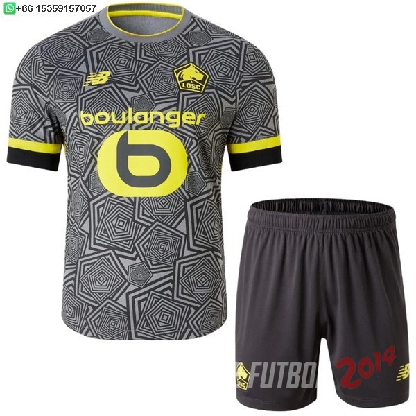 Camiseta Del Conjunto Completo Lille Ninos Tercera 2024/2025