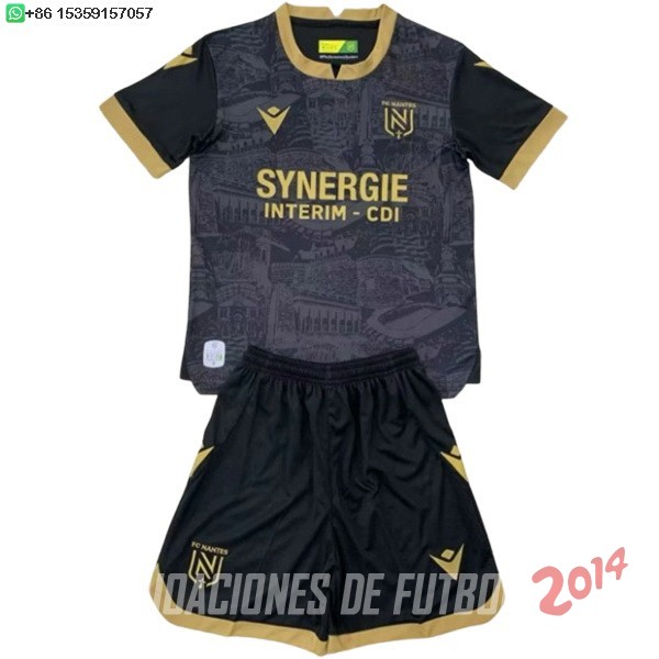 Camiseta Del Conjunto Completo Nantes Ninos Segunda 2024/2025