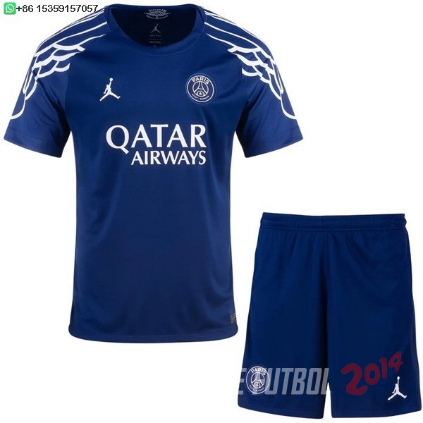 Camiseta Del Conjunto Completo Paris Saint Germain Ninos Fourth 2024/2025