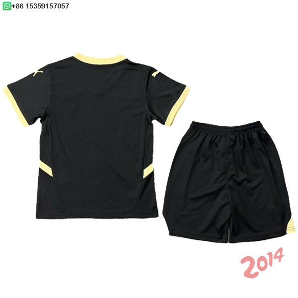 Camiseta Del Conjunto Completo RC Lens Ninos Especial 2024/2025 Negro