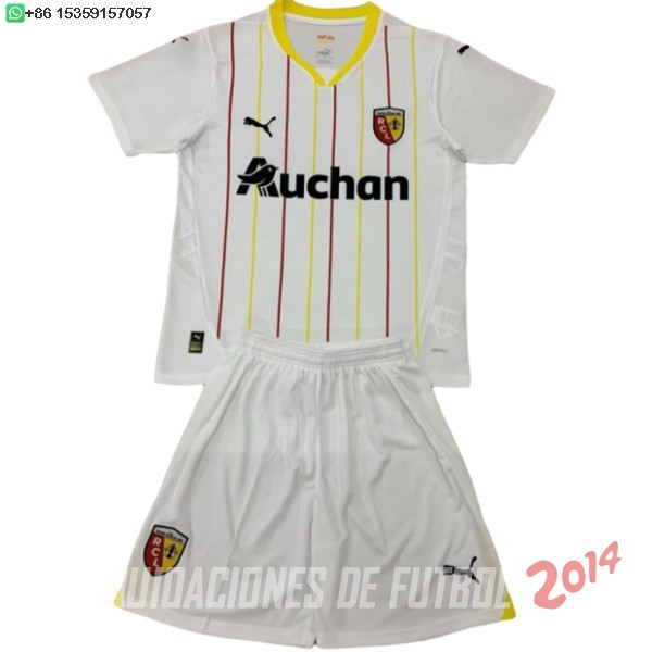 Camiseta Del Conjunto Completo RC Lens Ninos Tercera 2024/2025