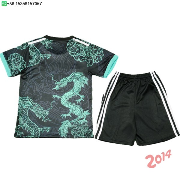 Camiseta Del Conjunto Completo Real Madrid Ninos Especial 2025/2026 Negro