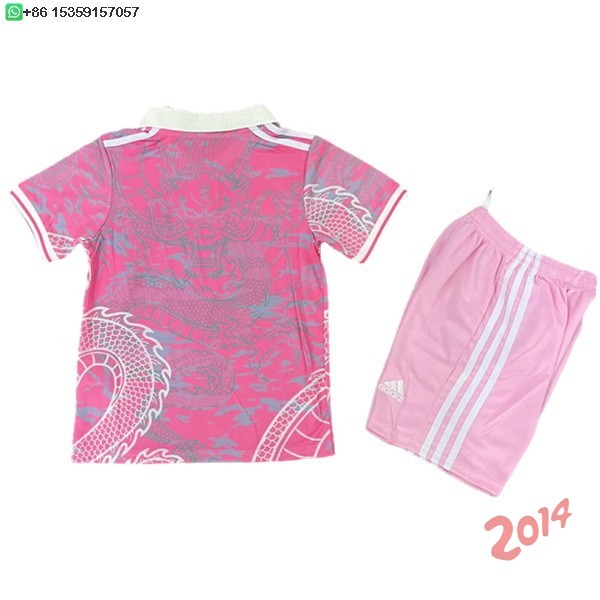 Camiseta Del Conjunto Completo Real Madrid Ninos Especial 2025/2026 Rosa