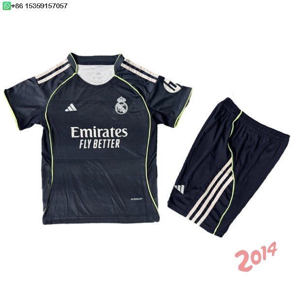 Camiseta Del Conjunto Completo Real Madrid Segunda Concepto 2025/2026