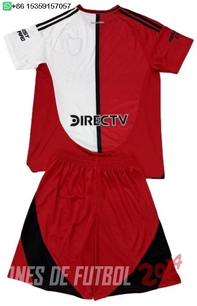 Camiseta Del Conjunto Completo River Plate Ninos Tercera 2024/2025