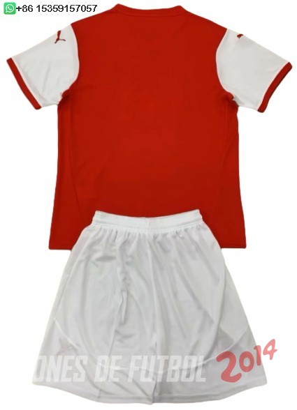 Camiseta Del Conjunto Completo Stade de Reims Nino Primera 2024/2025