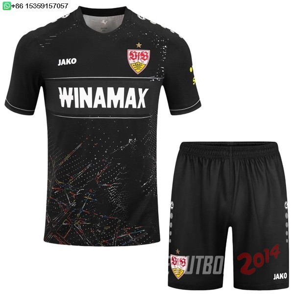 Camiseta Del Conjunto Completo Stuttgart Ninos Tercera 2024/2025