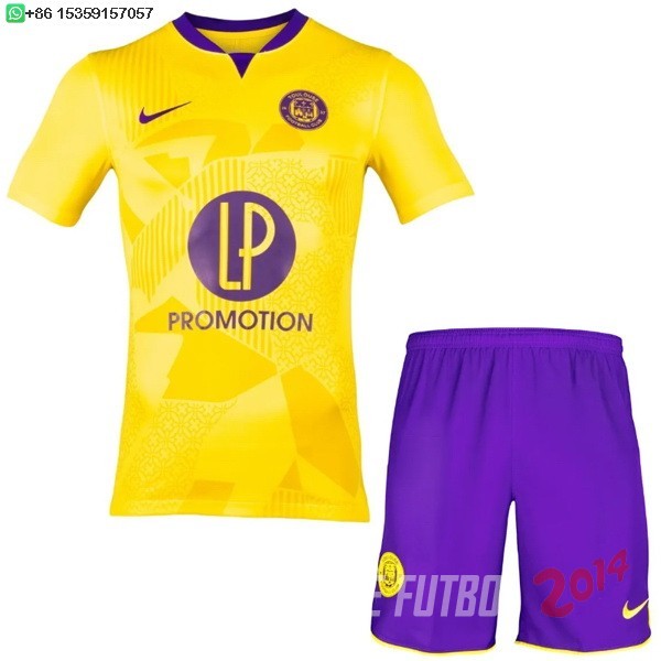 Camiseta Del Conjunto Completo Toulouse Ninos Segunda 2024/2025