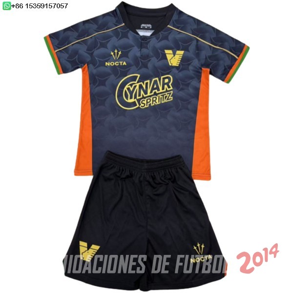 Camiseta Del Conjunto Completo Venezia Nino Primera 2024/2025