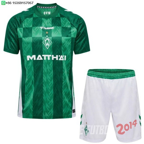 Camiseta Del Conjunto Completo Werder Bremen Nino Primera 2024/2025