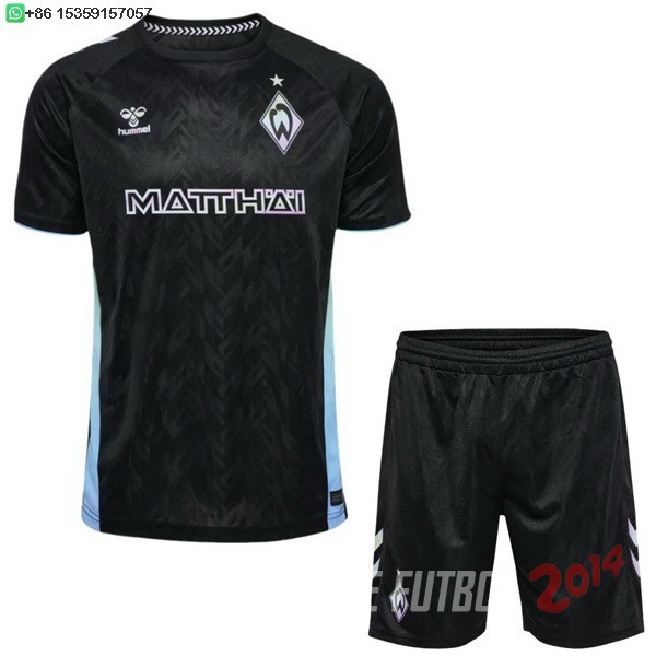 Camiseta Del Conjunto Completo Werder Bremen Ninos Tercera 2024/2025