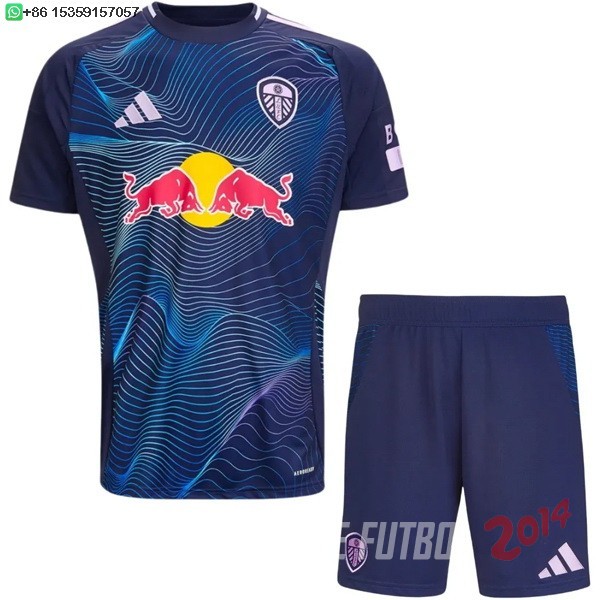 Camiseta Del Conjunto De Hombre Leeds United Tercera 2024/2025