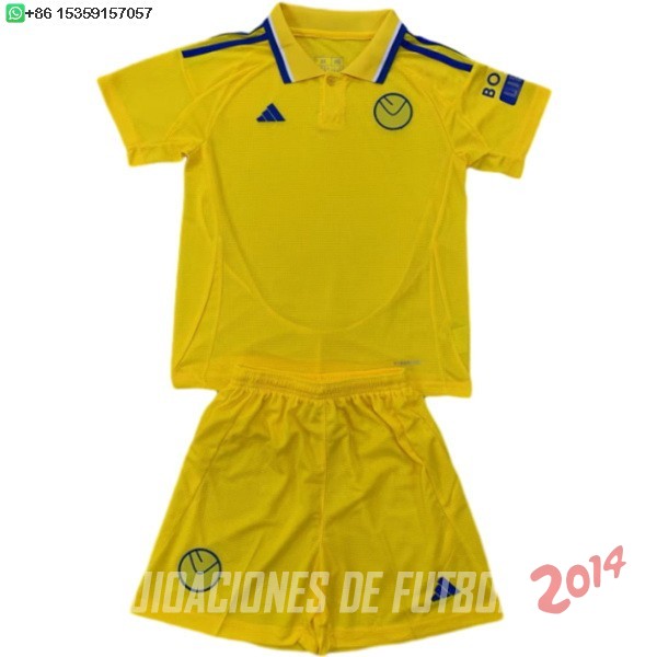 Camiseta Del Conjunto De Ninos Leeds United Segunda 2024/2025