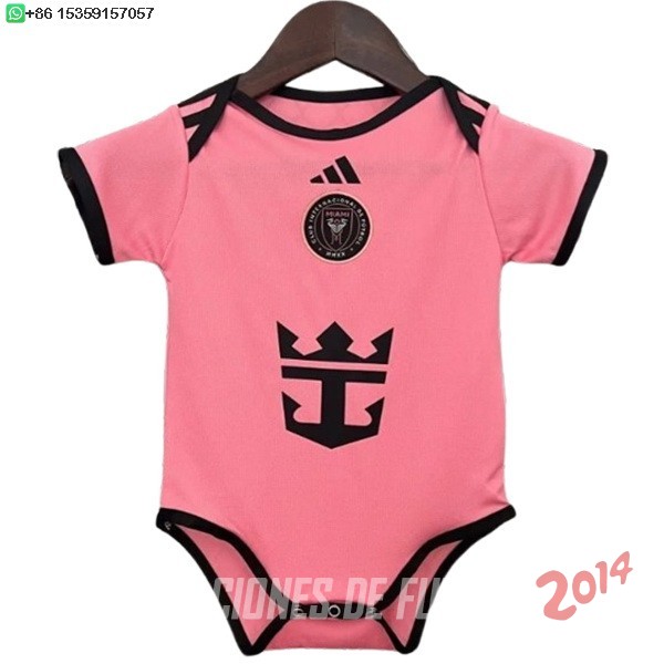 Camiseta Del Inter Miami Nino Onesies Primera 2024/2025