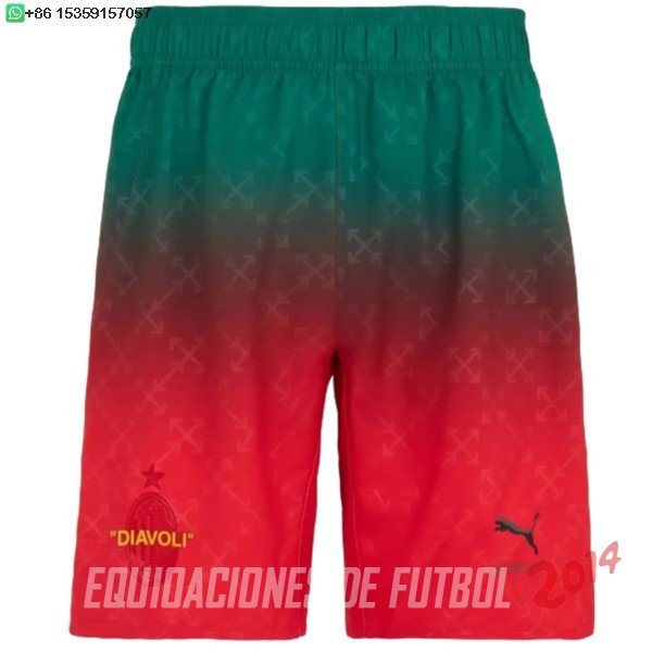 Pantalones AC Milan Fourth 2024/2025 Rojo