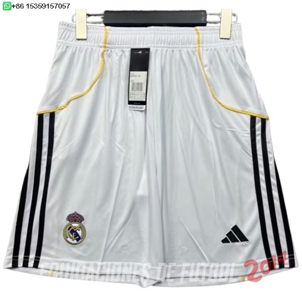Pantalones Real Madrid Primera 2025/2026