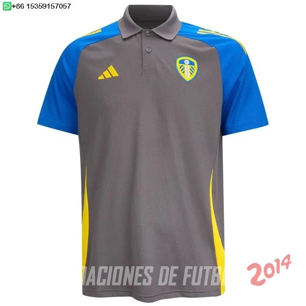 Polo Leeds United 2024/2025 Gris