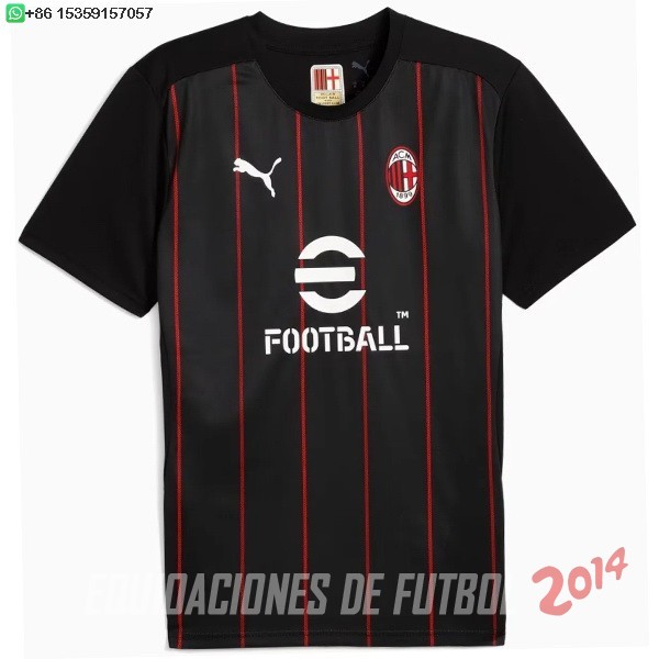 Tailandia Camiseta Del AC Milan Especial 2025/2026 Negro