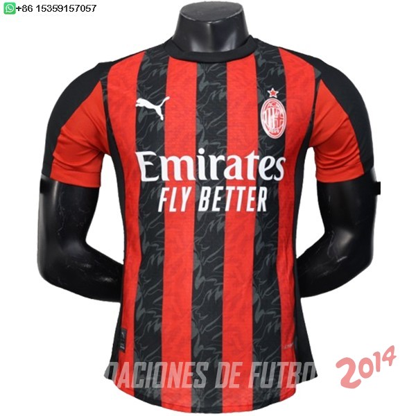 Tailandia Camiseta Del AC Milan Primera Concepto Jugadores 2025/2026