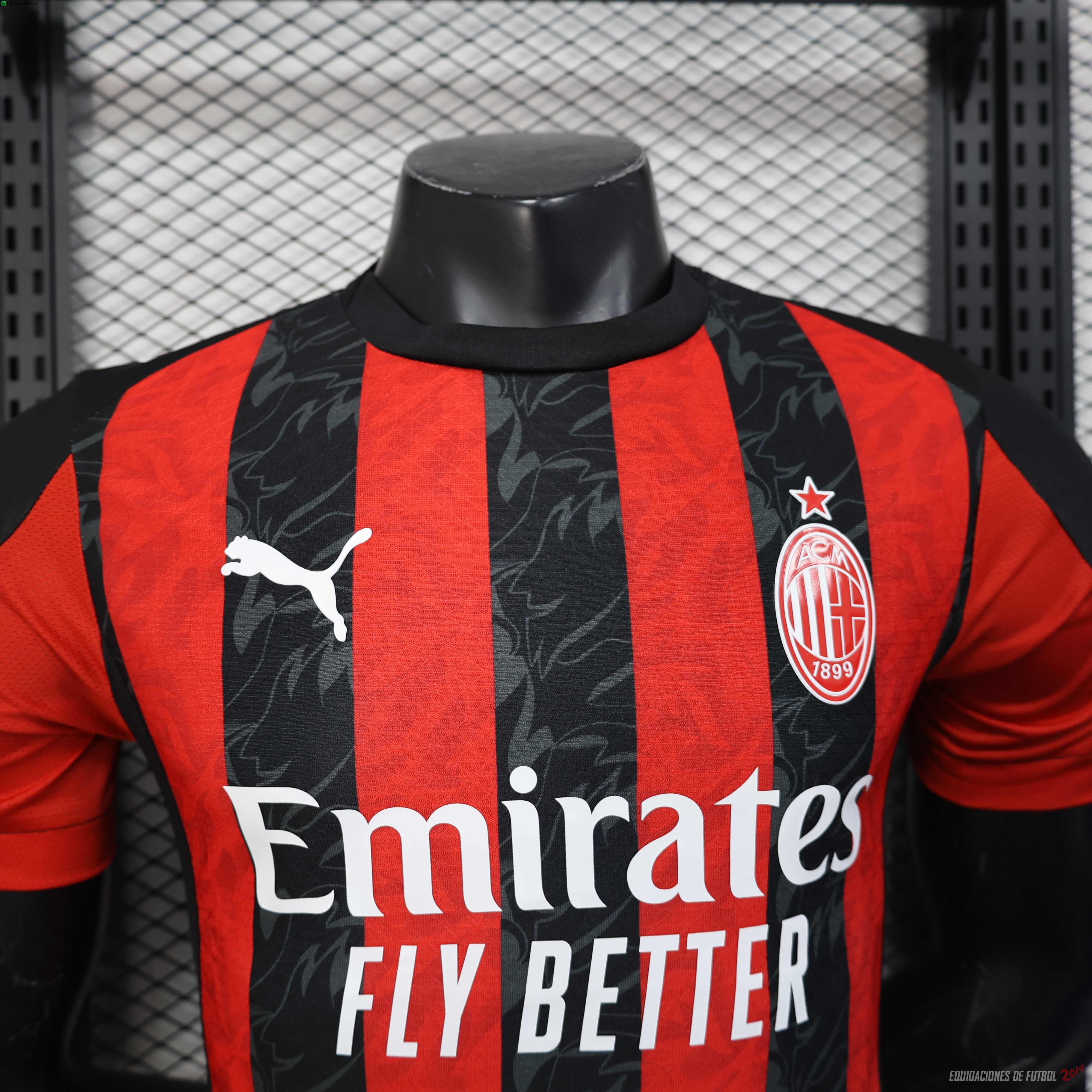 Tailandia Camiseta Del AC Milan Primera Concepto Jugadores 2025/2026