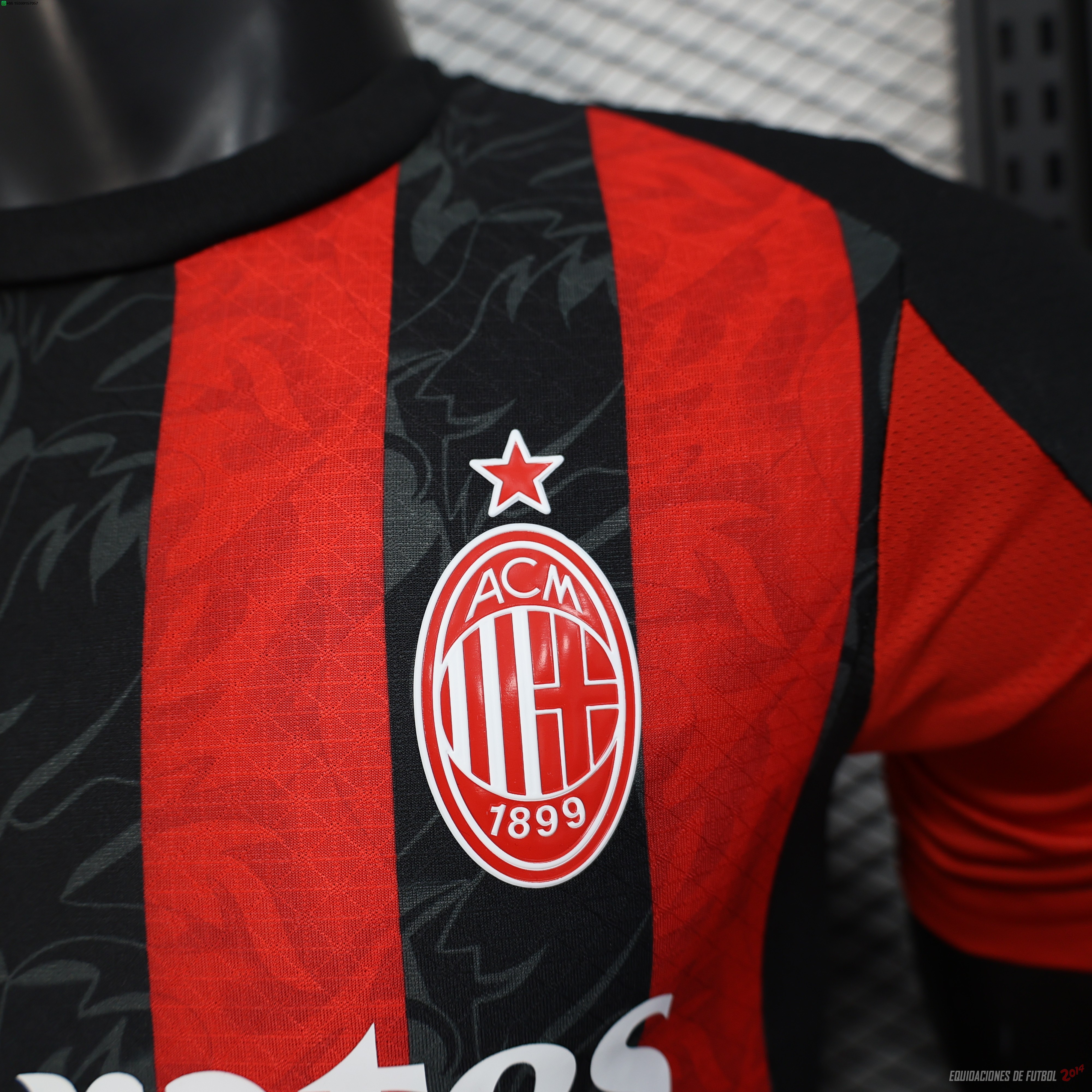 Tailandia Camiseta Del AC Milan Primera Concepto Jugadores 2025/2026