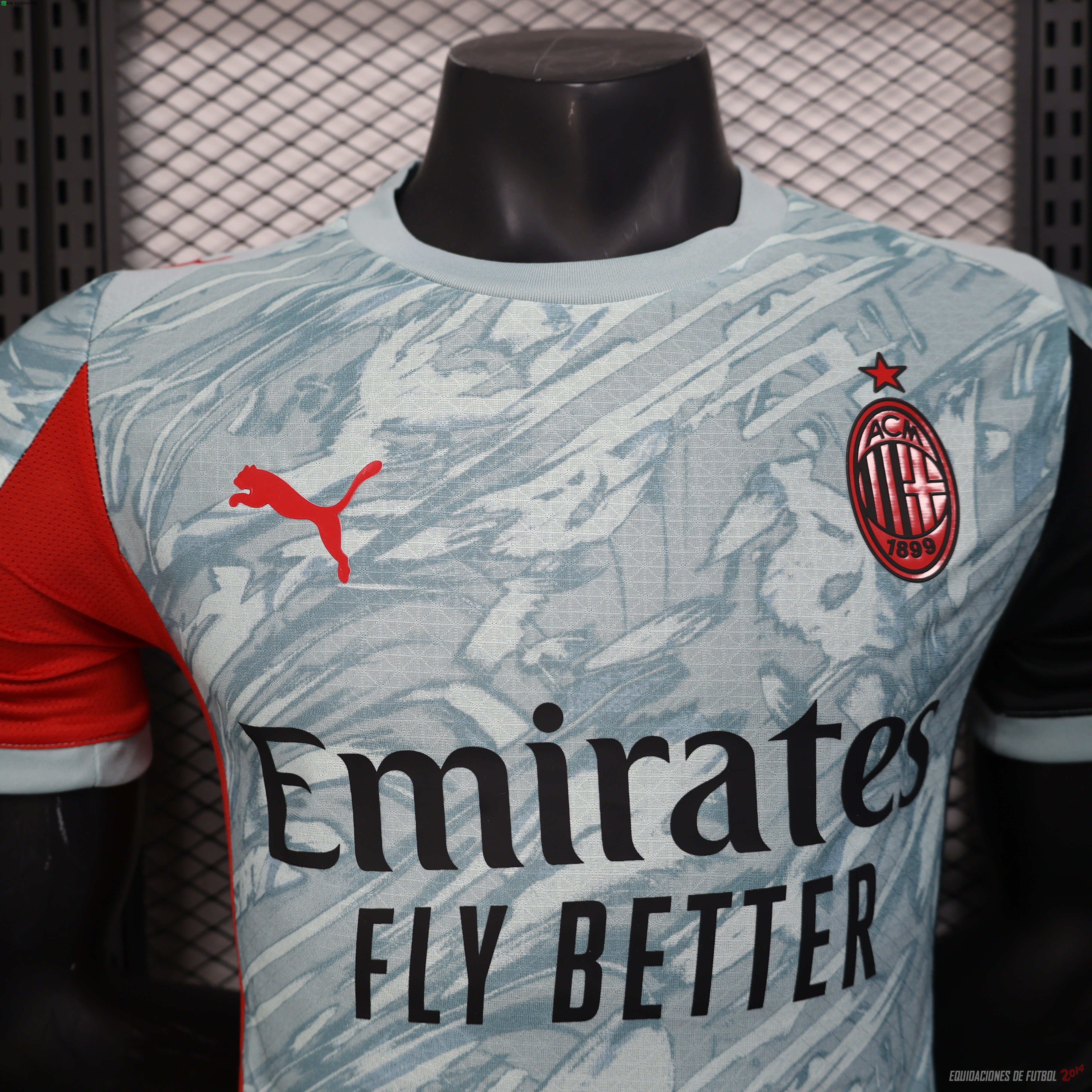 Tailandia Camiseta Del AC Milan Segunda Concepto Jugadores 2025/2026