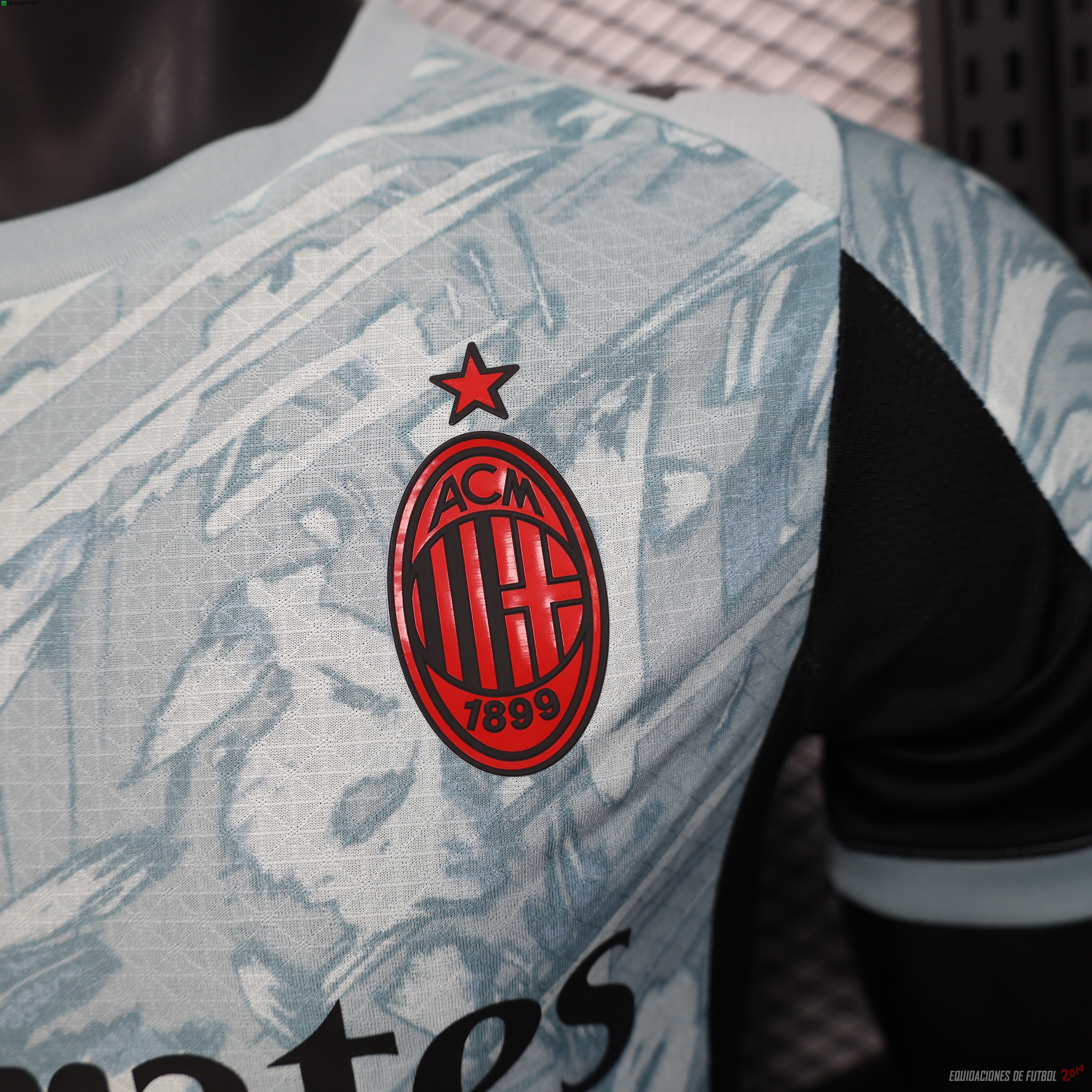 Tailandia Camiseta Del AC Milan Segunda Concepto Jugadores 2025/2026