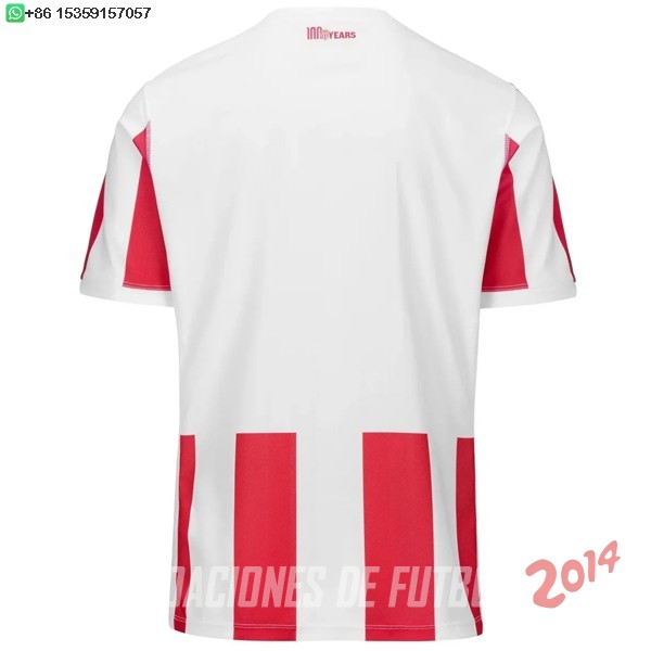 Tailandia Camiseta Del AS Monaco Especial 2024/2025 Rojo Blanco