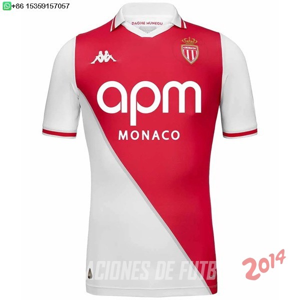 Tailandia Camiseta Del AS Monaco Primera 2024/2025
