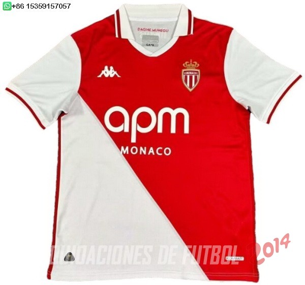 Tailandia Camiseta Del AS Monaco Primera 2024/2025