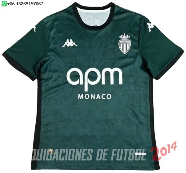 Tailandia Camiseta Del AS Monaco Segunda 2024/2025