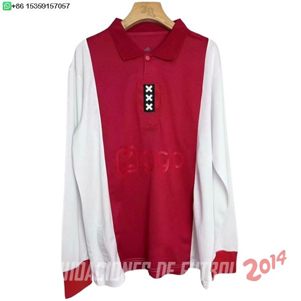 Tailandia Camiseta Del Ajax 2025/2026 Especial Manga Larga Rojo