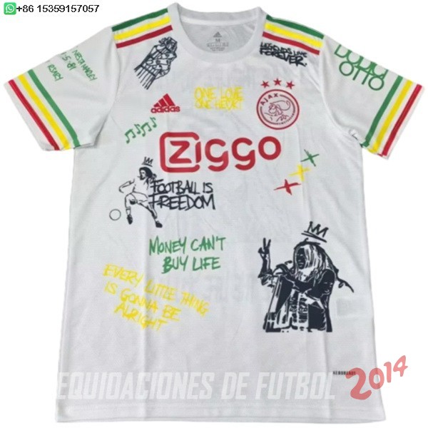 Tailandia Camiseta Del Ajax Especial 2025/2026 Blanco
