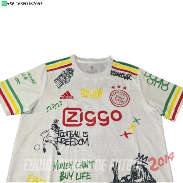 Tailandia Camiseta Del Ajax Especial 2025/2026 Blanco