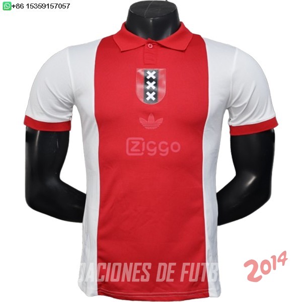 Tailandia Camiseta Del Ajax Especial Jugadores 2025/2026 Rojo