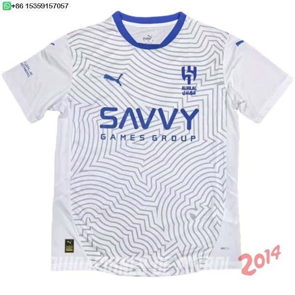 Tailandia Camiseta Del Al Hilal Saudi FC Segunda 2024/2025