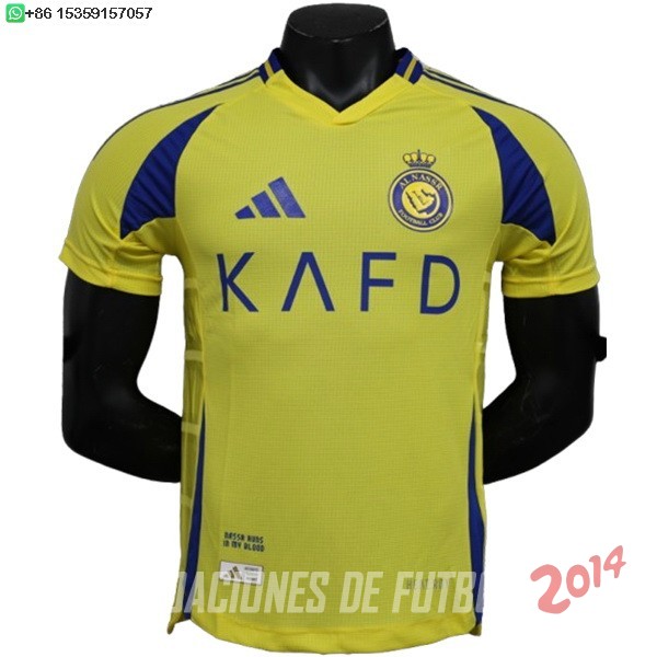 Tailandia Camiseta Del Al Nassr Primera Jugadores 2024/2025