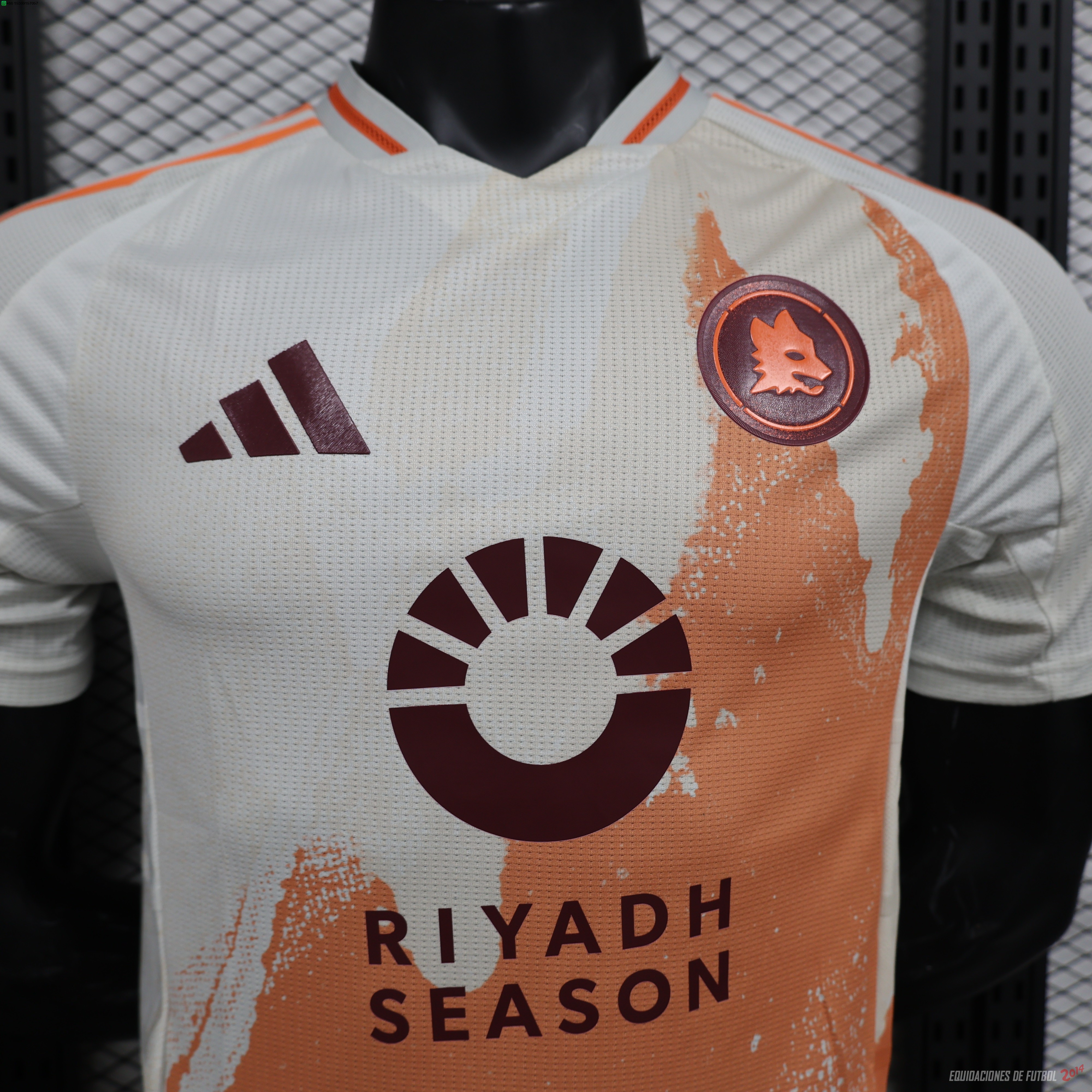 Tailandia Camiseta Del As Roma Segunda Jugadores 2024/2025