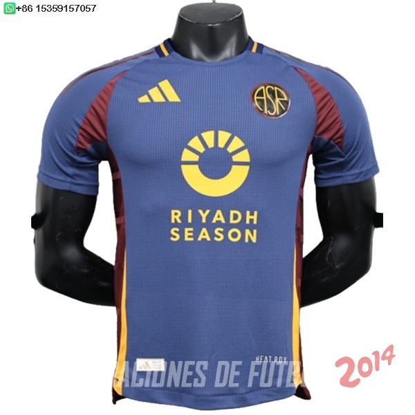 Tailandia Camiseta Del As Roma Tercera Jugadores 2024/2025