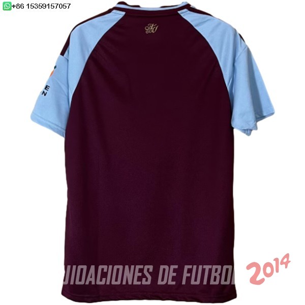 Tailandia Camiseta Del Aston Villa Especial 2025/2026 Rojo