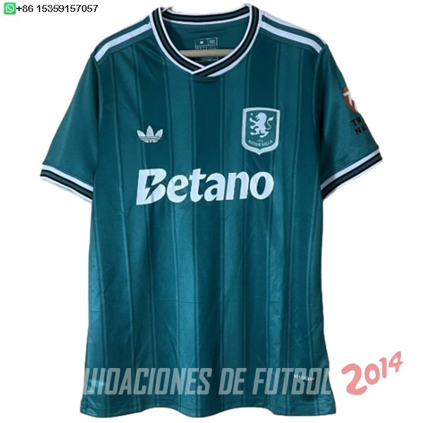 Tailandia Camiseta Del Aston Villa Especial 2025/2026 Verde
