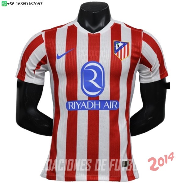 Tailandia Camiseta Del Atletico Madrid Primera Concepto Jugadores 2025/2026