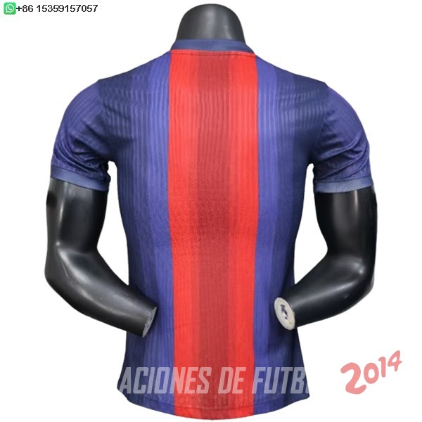 Tailandia Camiseta Del Barcelona Especial Jugadores 2025/2026 Azul Rojo