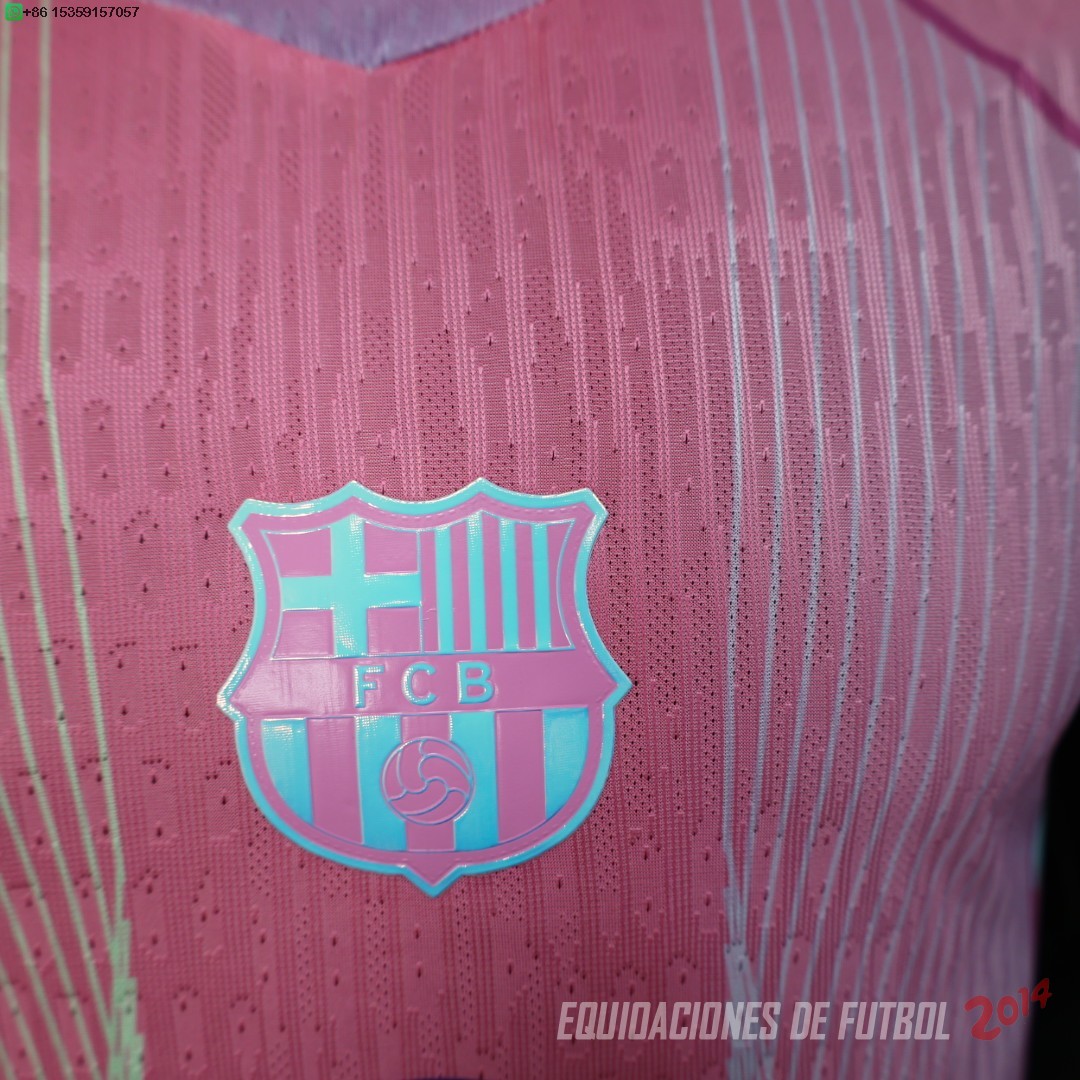 Tailandia Camiseta Del Barcelona Especial Jugadores 2025/2026 Rosa