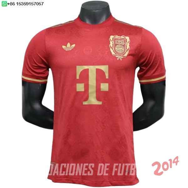 Tailandia Camiseta Del Bayern Munich Especial Jugadores 2024/2025 Rojo