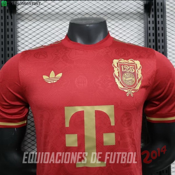 Tailandia Camiseta Del Bayern Munich Especial Jugadores 2024/2025 Rojo