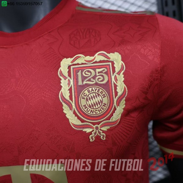 Tailandia Camiseta Del Bayern Munich Especial Jugadores 2024/2025 Rojo