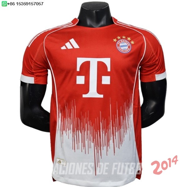 Tailandia Camiseta Del Bayern Munich Primera Jugadores Concepto 2025/2026