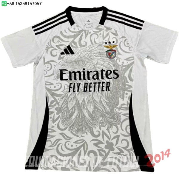Tailandia Camiseta Del Benfica Especial 2024/2025 Negro Gris