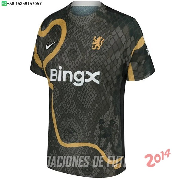 Tailandia Camiseta Del Chelsea Especial 2025/2026 Negro
